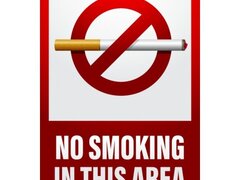 No smoking in this area