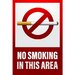 No smoking in this area